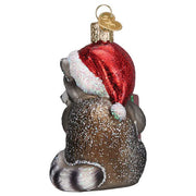 Old World Christmas Christmas Bandit Raccoon Ornament