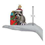Old World Christmas Christmas Bandit Raccoon Ornament