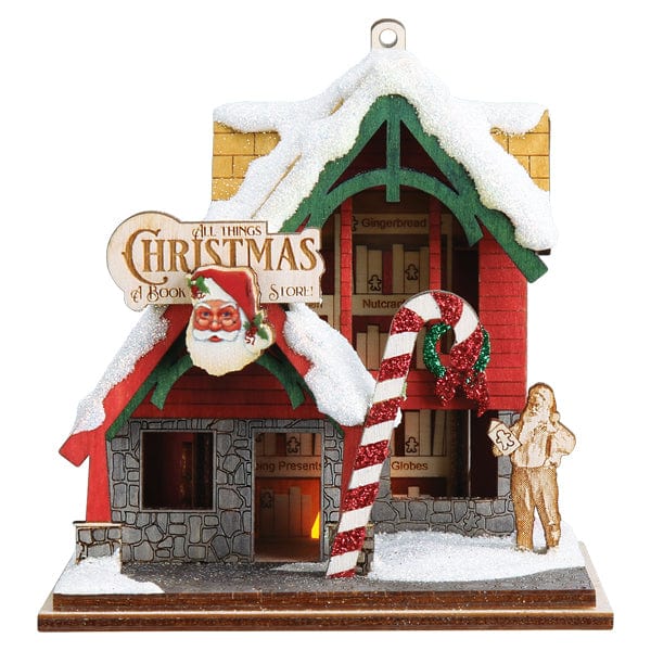 Old World Christmas Christmas Book Store Ornament