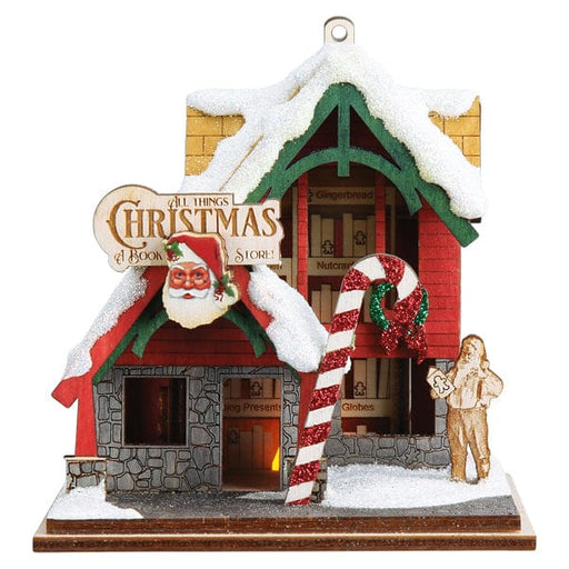 Old World Christmas Christmas Book Store Ornament