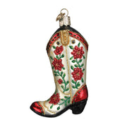 Old World Christmas Christmas Cowgirl Boot