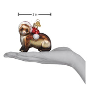 Old World Christmas Christmas Ferret Ornament