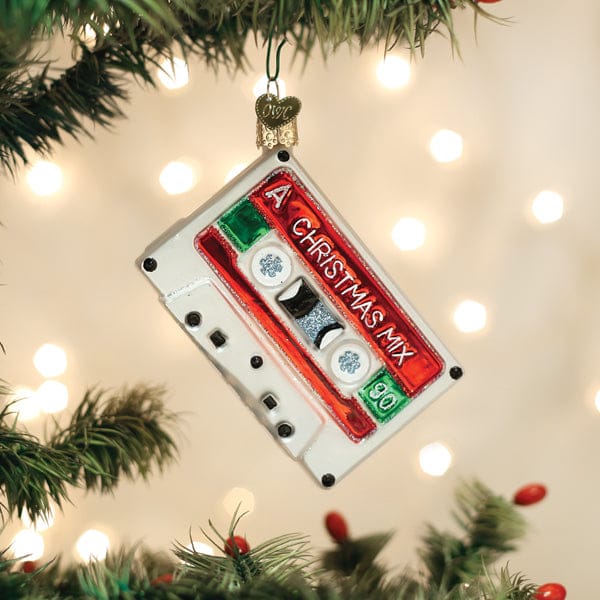 Old World Christmas Christmas Mixtape Ornament