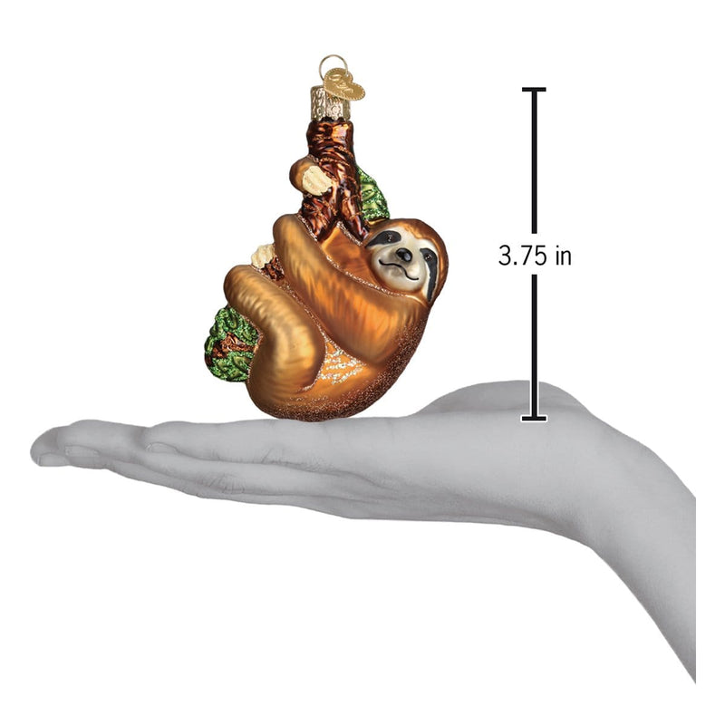 Old World Christmas Christmas Sloth Ornament