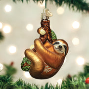 Old World Christmas Christmas Sloth Ornament