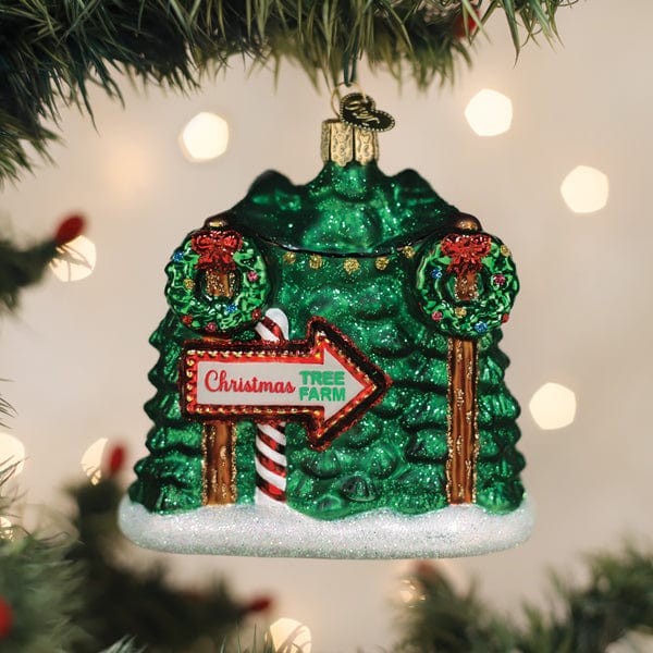 Old World Christmas Christmas Tree Farm Ornament