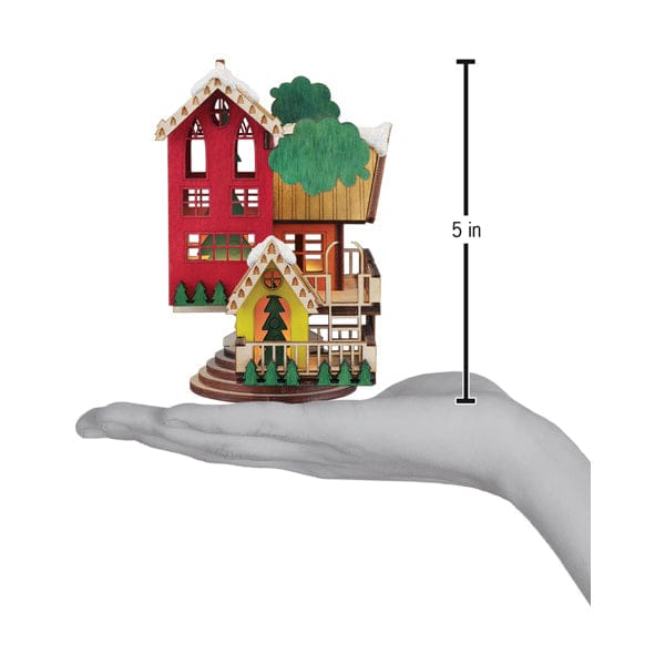 Old World Christmas Christmas Tree House Ornament