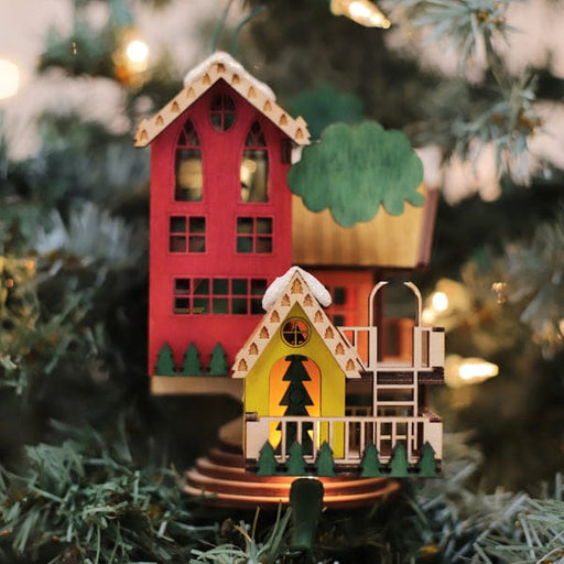 Old World Christmas Christmas Tree House Ornament