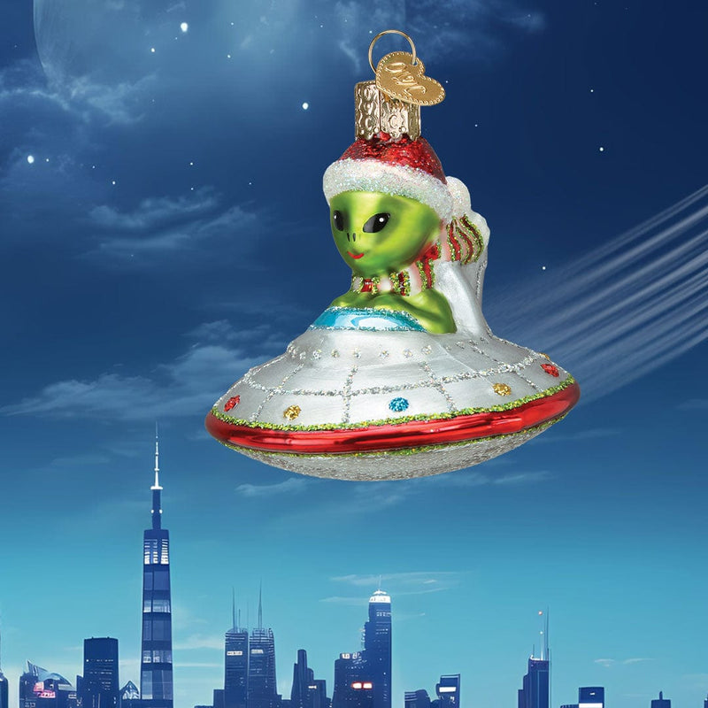 Old World Christmas Christmas UFO Ornament