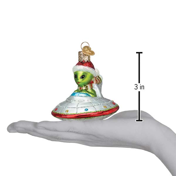 Old World Christmas Christmas UFO Ornament