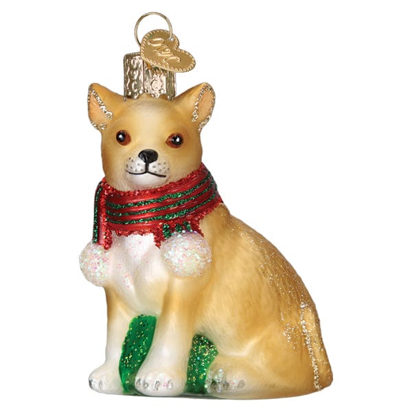 Old World Christmas Chubby Chihuahua Ornament