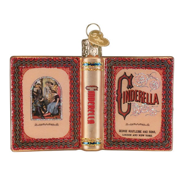 Old World Christmas Cinderella Book Ornament