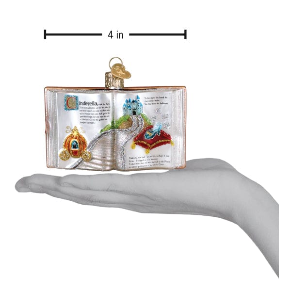 Old World Christmas Cinderella Book Ornament