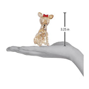 Old World Christmas Clarice Crystal Figurine