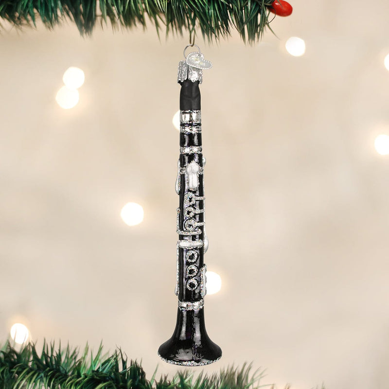 Old World Christmas Clarinet Ornament