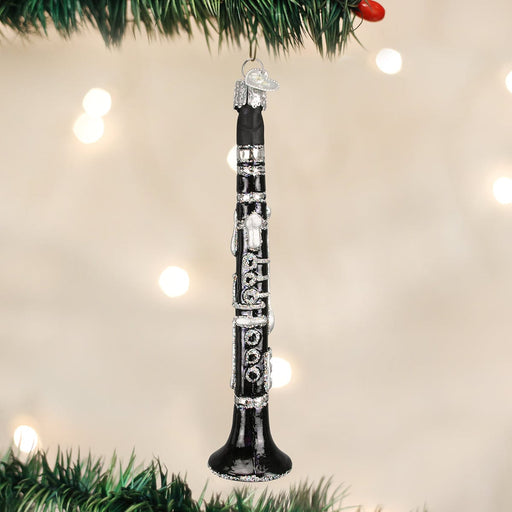 Old World Christmas Clarinet Ornament
