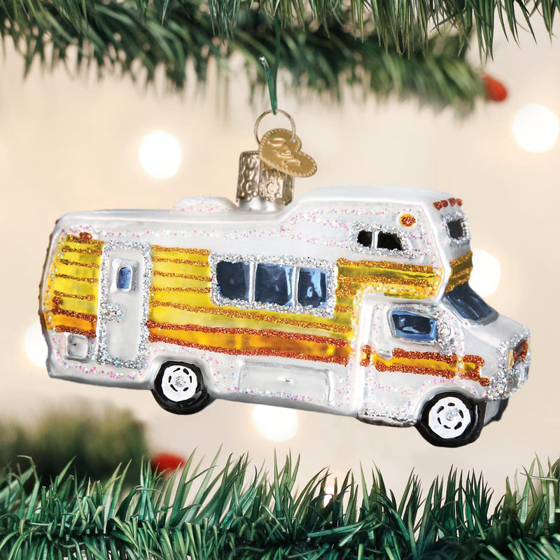 Old World Christmas Classic Motorhome Ornament