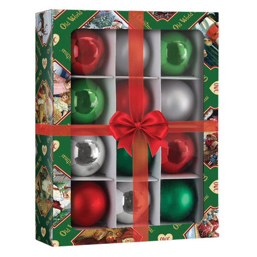 Old World Christmas Classics Balls - 1.5" 12 Count Ornament