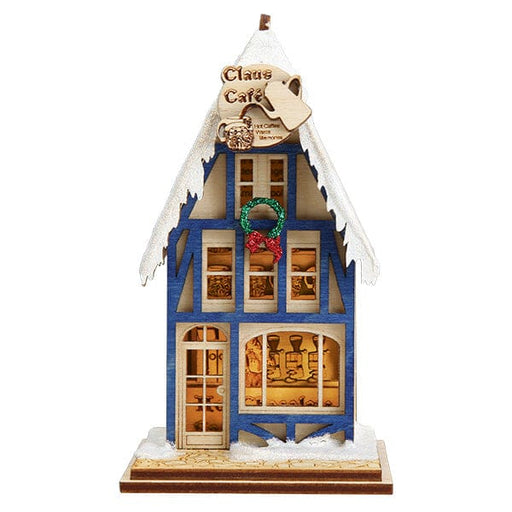 Old World Christmas Claus Café Coffee Shop