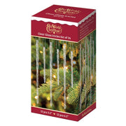 Old World Christmas Clear Glass Icicles Set Of 24 Ornament