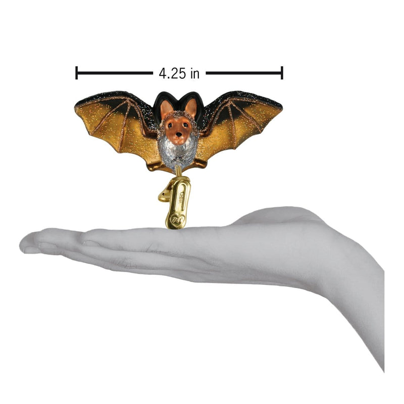 Old World Christmas Clip-on Bat Ornament