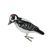 Old World Christmas Clip-On Hairy Woodpecker