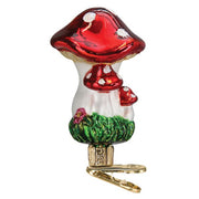 Old World Christmas Clip-on Mushrooms Ornament