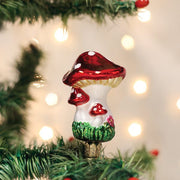 Old World Christmas Clip-on Mushrooms Ornament