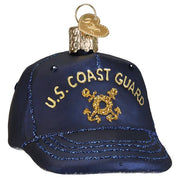 Old World Christmas Coast Guard Cap Ornament
