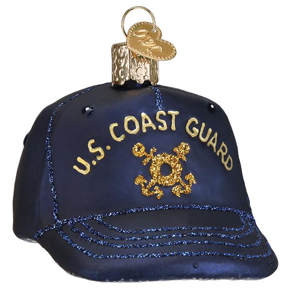Old World Christmas Coast Guard Cap Ornament