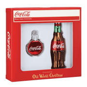 Old World Christmas Coca-Cola® Bottle Ornament Set