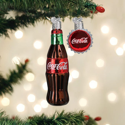 Old World Christmas Coca-Cola® Bottle Ornament Set