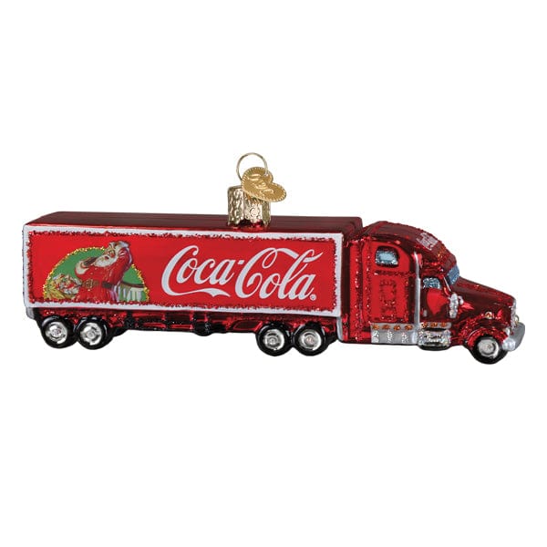 Old World Christmas Coca-cola Christmas Truck Ornament