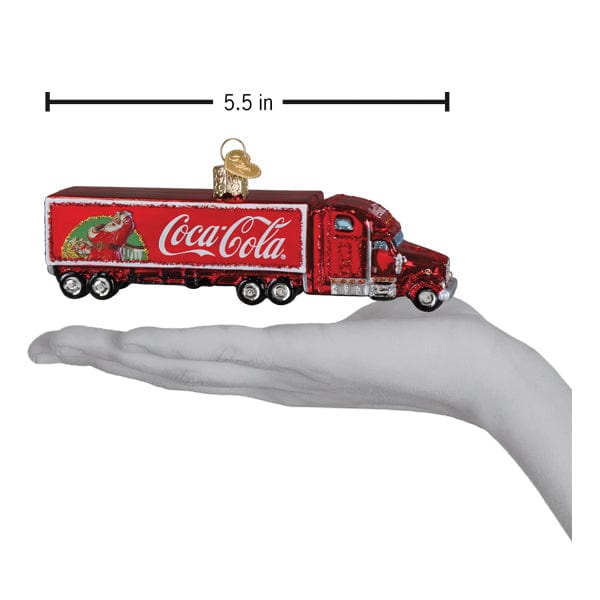 Old World Christmas Coca-cola Christmas Truck Ornament
