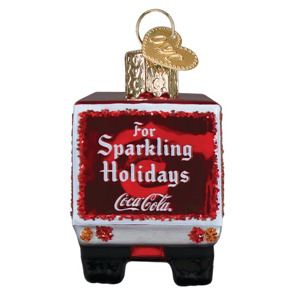 Old World Christmas Coca-cola Christmas Truck Ornament
