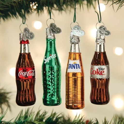 Old World Christmas Coca-Cola® Mini Beverage Ornament Set