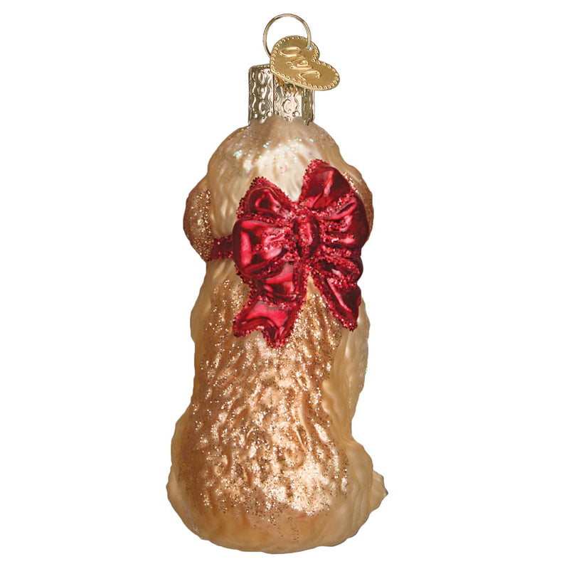 Old World Christmas Cockapoo Puppy Ornament