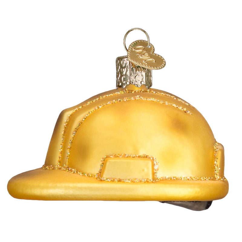 Old World Christmas Construction Helmet