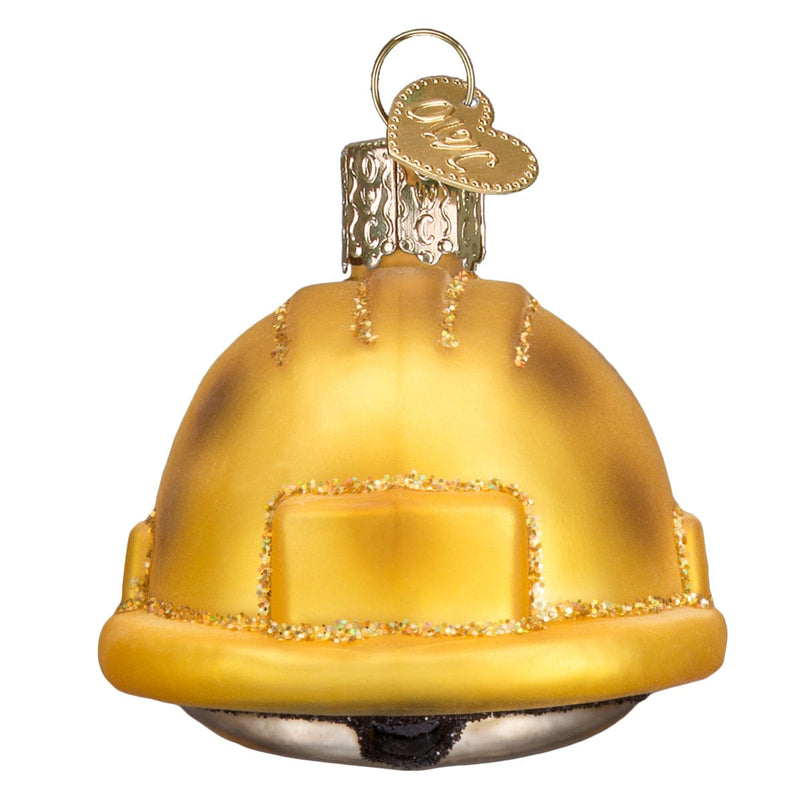 Old World Christmas Construction Helmet