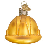 Old World Christmas Construction Helmet