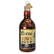 Old World Christmas Coors Banquet Bottle Ornament