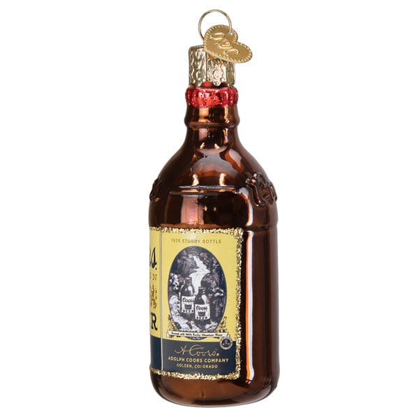 Old World Christmas Coors Banquet Bottle Ornament