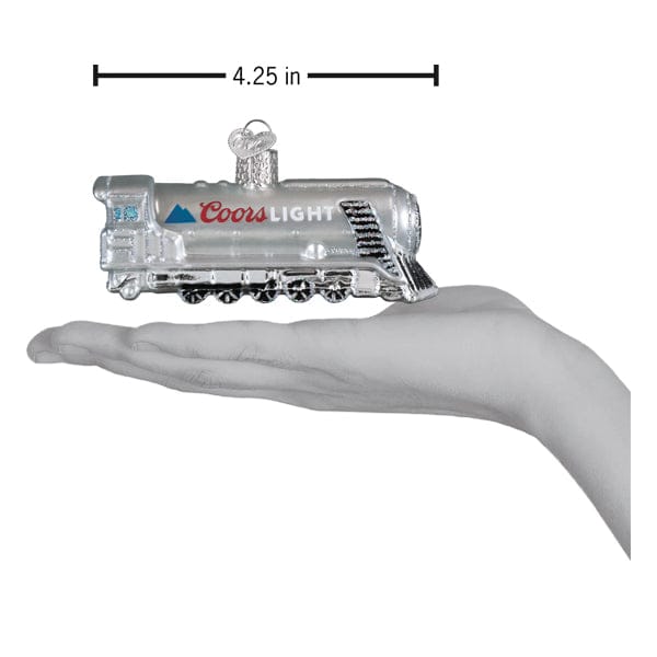 Old World Christmas Coors Light Chill Train Ornament