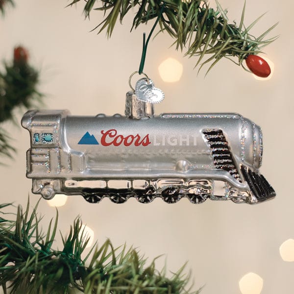Old World Christmas Coors Light Chill Train Ornament