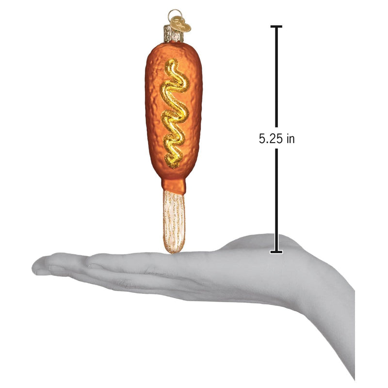 Old World Christmas Corn Dog Ornament