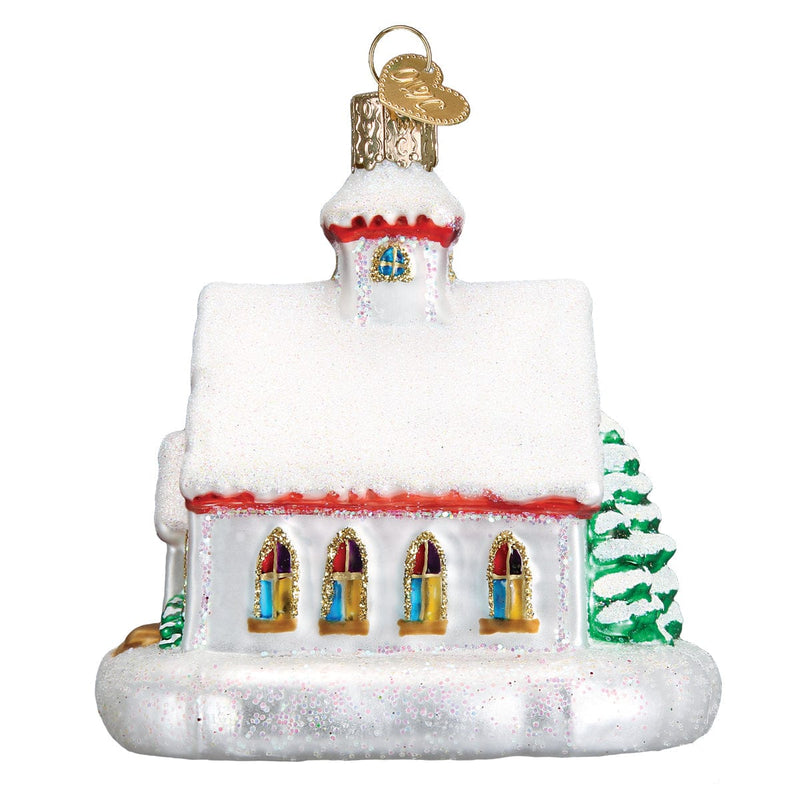 Old World Christmas Country Church Ornament
