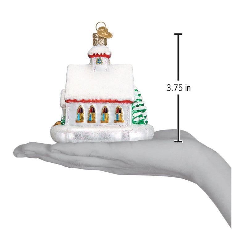 Old World Christmas Country Church Ornament