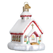 Old World Christmas Country Church Ornament