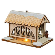 Old World Christmas Covered Bridge-Amish Buggy