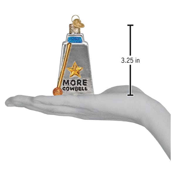 Old World Christmas Cowbell Ornament